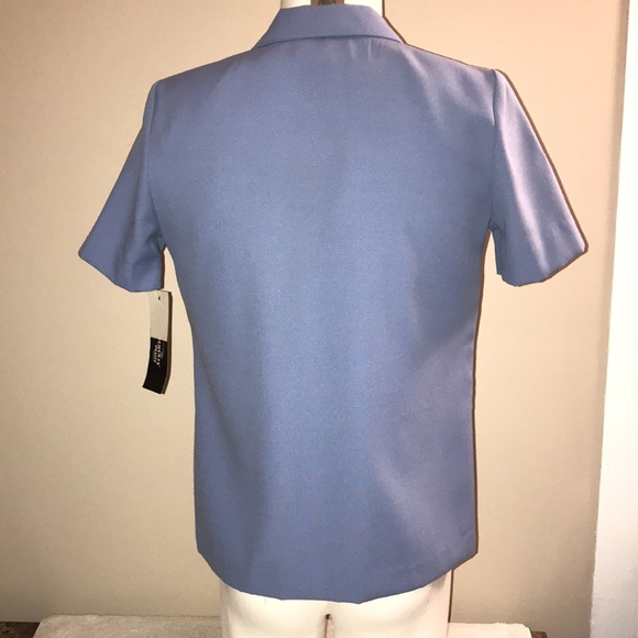 NWT REQUIREMENTS PETITE Short Sleeve BlazerSIZE 6P - Picture 4 of 7